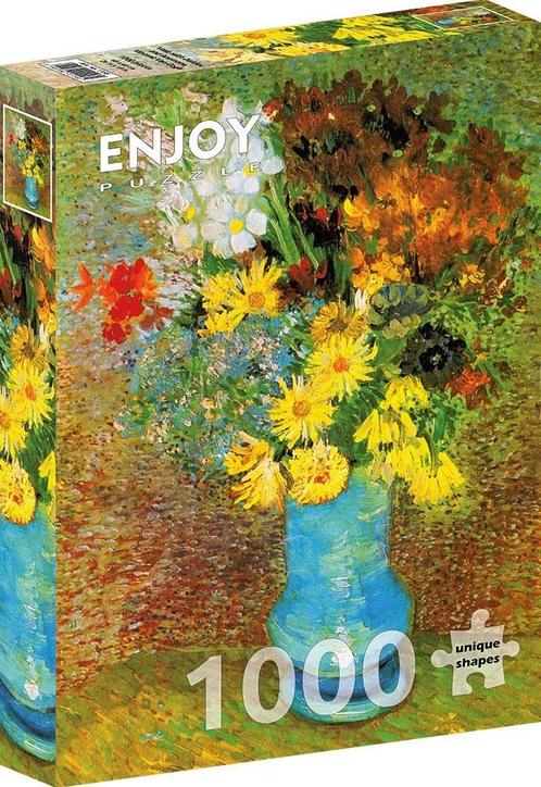 Vincent Van Gogh - Vaas met Madeliefjes en Anemonen Puzzel, Hobby en Vrije tijd, Denksport en Puzzels, Nieuw, Verzenden