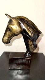 Abdoulaye Derme - sculptuur, Buste de Cheval - 24.5 cm -, Antiek en Kunst
