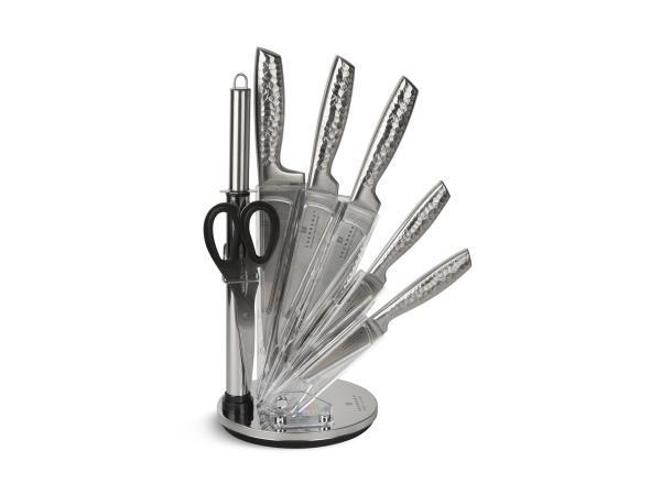 Veiling - Messenset met Luxe Messenhouder - 8 delig, Huis en Inrichting, Keuken | Keukenbenodigdheden