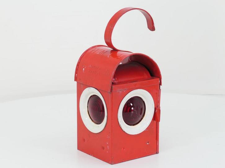 Spoorweglamp  HMTH  Hardun BS 3143  Britisch Railway, Verzamelen, Spoorwegen en Tramwegen, Overige typen, Gebruikt, Ophalen of Verzenden