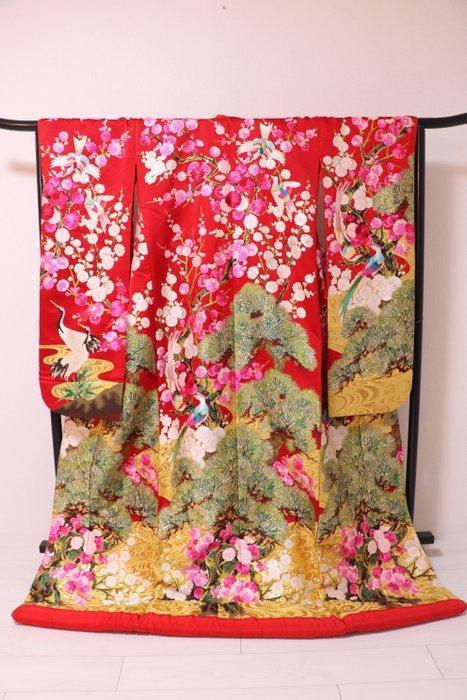 kimono-iro-uchikake Japan - Zijde - Japan - 1900-2000, Antiek en Kunst, Antiek | Overige Antiek