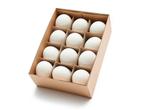 Ganzeneieren 8 cm xl doos plus 12 stuks leeggeblazen voor, Hobby en Vrije tijd, Knutselen, Ophalen of Verzenden, Nieuw