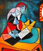 Picasso – “La Lecture” | Handgeschilderd, Ophalen of Verzenden, Nieuw