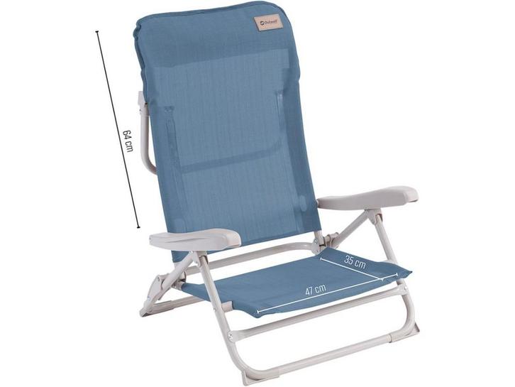 Outwell Seaford - Campingstoel - Inklapbaar 4 standen -, Huis en Inrichting, Woonaccessoires | Overige, Zo goed als nieuw, Verzenden