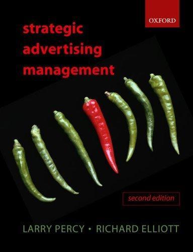 Strategic Advertising Manage 2E P 9780199274895 Larry Percy, Boeken, Taal | Engels, Gelezen, Verzenden
