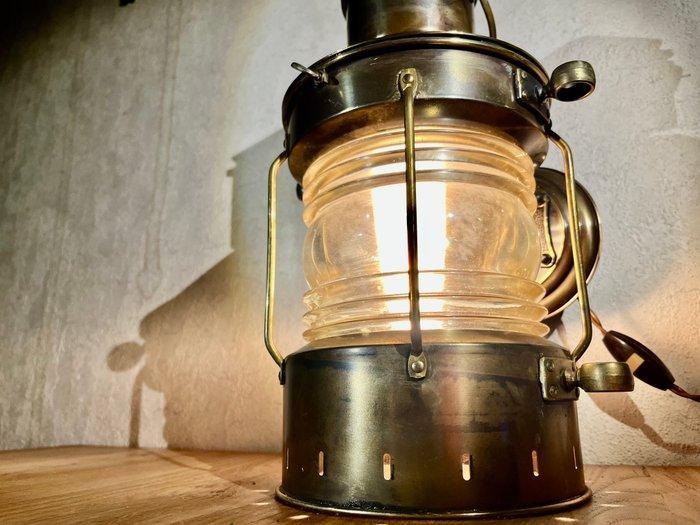 Maritieme objecten - Ankerlicht XXL - Messing- Waardevol, De, Antiek en Kunst, Curiosa en Brocante