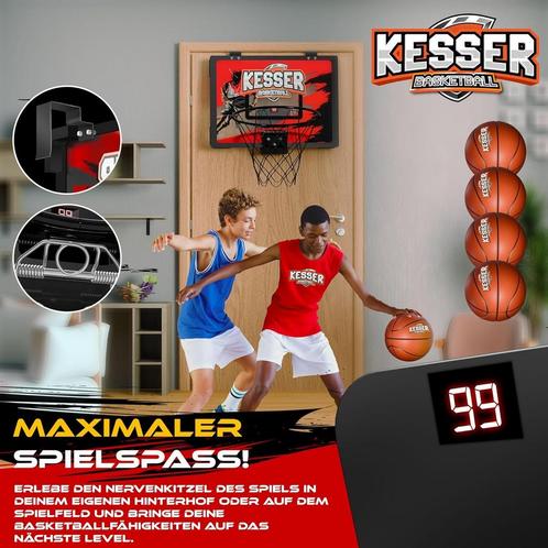 Mini basketbalring voor in de huis of tuin - binnen en, Sport en Fitness, Basketbal, Verzenden