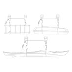 ProPlus Kayak-, Dakkoffer- & Fietslift XL – Plafondlift, Fietsen en Brommers, Ophalen of Verzenden, Nieuw, Algemeen, Overige typen