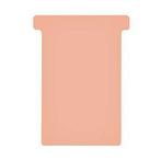 Planbord t-kaart a5548-32 77mm roze | Pak a 100 stuk, Ophalen of Verzenden