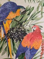 Geen minimale veilingprijs! Exclusieve stof Parrots, Antiek en Kunst
