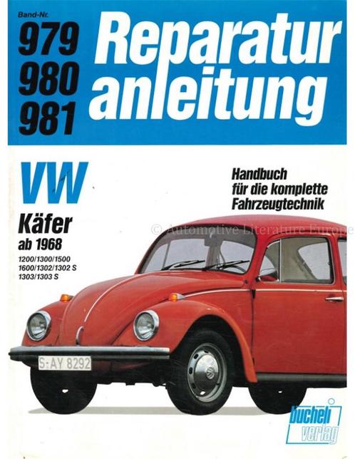 1968 VOLKSWAGEN KEVER REPARATIEHANDLEIDING DUITS, Boeken, Auto's | Folders en Tijdschriften, BMW