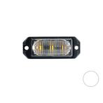 LED flitser 3-voudig ultra flat Wit, Ophalen of Verzenden, Nieuw