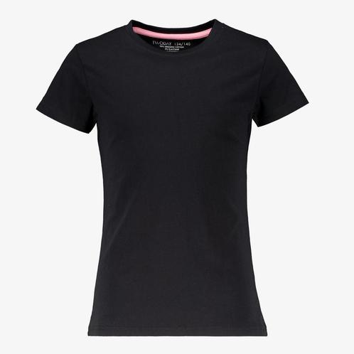 TwoDay basic meisjes T-shirt zwart maat 146/152, Kleding | Dames, T-shirts, Nieuw, Verzenden