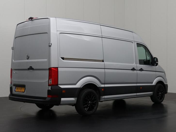 Volkswagen Crafter Bestelbus L3 H3 2021 Diesel, Auto's, Volkswagen, Dealer onderhouden, Te koop, Zwart, Handgeschakeld, Financial lease