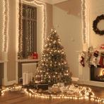 vidaXL Lichtslinger cluster met 3000 LEDs warmwit 23 m PVC, Verzenden, Nieuw