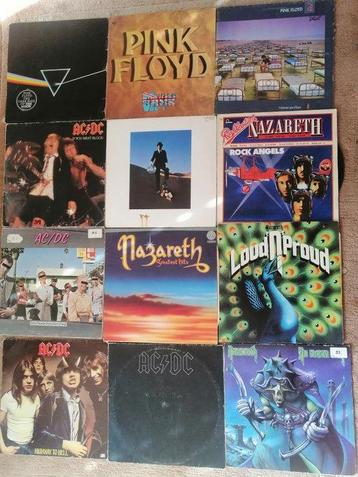 Pink Floyd , Nazareth , AC/DC - 12 LP - Diverse titels - beschikbaar voor biedingen