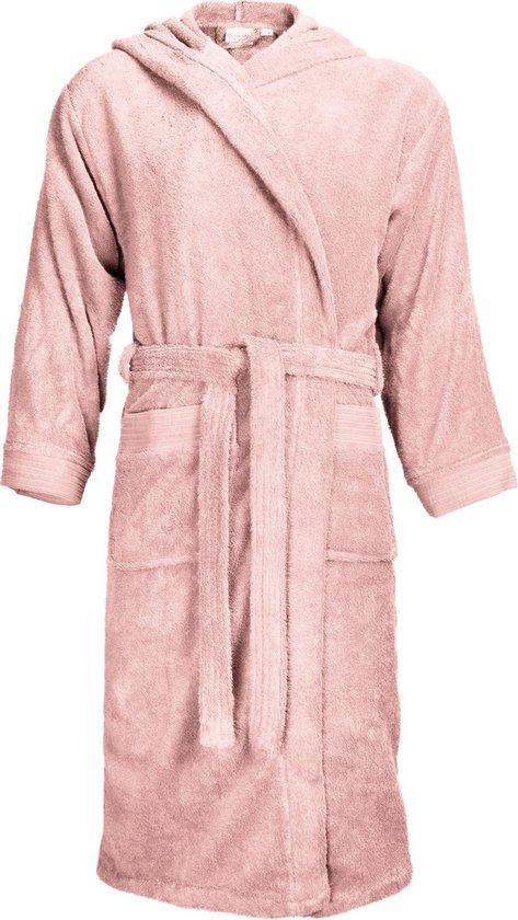 The One Towelling - 2XL/3XL - Badjas met capuchon Zalm Roze, Huis en Inrichting, Badkamer | Badtextiel en Accessoires, Verzenden