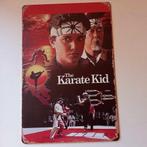 the Karate kid  Metalen bord, Verzenden, Gebruikt