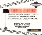 Outlet Heaters Sunred - Eurom Terrasheater Terrasverwarming, Ophalen, Nieuw, Elektrisch