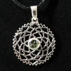 Zilver - Hanger - moldaviet - Sahasrara