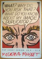 Roy Lichtenstein - Affiche originale dexposition - Pop Art, Antiek en Kunst