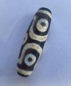 Amulet - agaat - China - Tibetaanse Dzi-kraal (Zonder, Antiek en Kunst