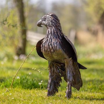 Metalen Tuinbeeld Arend - Mooievogels.nl beschikbaar voor biedingen
