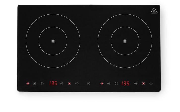 Dubbele Inductiekookplaat Kitchen Line, Hendi, Kitchen Line,, Zakelijke goederen, Horeca | Keukenapparatuur, Nieuw in verpakking