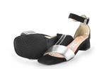 Linea Zeta Sandalen in maat 38 Zwart | 10% extra korting, Verzenden, Zwart, Sandalen of Muiltjes, Linea Zeta
