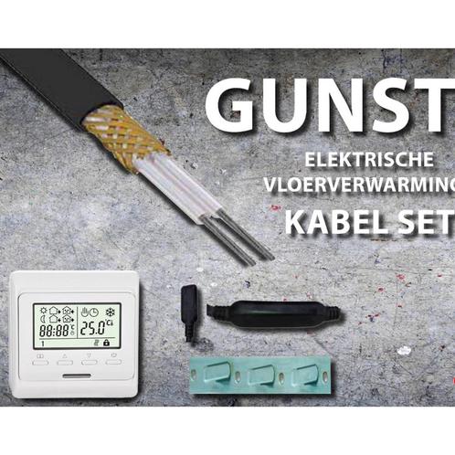 Best-Design Gunstig Vloerverwarmings Kabel Set 39,3 Mtr, Doe-het-zelf en Verbouw, Sanitair, Overige typen, Nieuw, Ophalen of Verzenden
