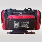 MUAY® Classic Sporttas Zwart Rood Muay Thai Sportsgear, Sieraden, Tassen en Uiterlijk, Tassen | Reistassen en Weekendtassen, Nieuw