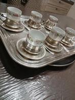 J. Kronester - Koffieservies (25) - .800 zilver
