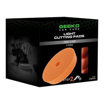 Gecko Polijstpad Medium Oranje 150mm 5st  Voor Steunpla... beschikbaar voor biedingen