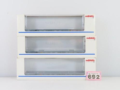 Märklin H0 - 47423 - Modeltrein goederenwagon (3) - 3x, Hobby en Vrije tijd, Modeltreinen | H0