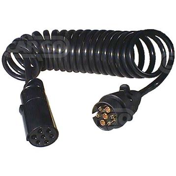Spiraalkabel met stekkers/aanhanger 24 V beschikbaar voor biedingen