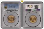 Gouden Wilhelmina 10 gulden 1925 MS64 variant Parel onder IN, Verzenden, Goud, Koningin Wilhelmina, Losse munt