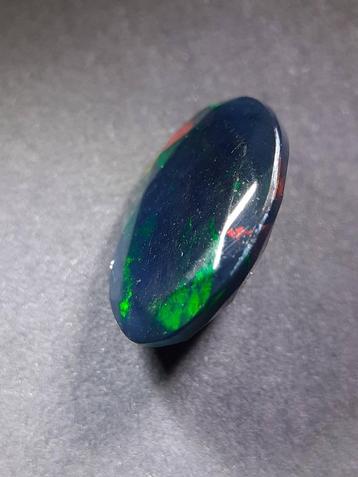 Natural Back Opal - 1.94 ct - oval - Smoked - Ethiopia - Cer beschikbaar voor biedingen