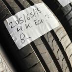 2 x Hankook 205-65-15 Zomerbanden 8mm, Auto-onderdelen, Banden en Velgen, Gebruikt, 15 inch, Band(en), Personenwagen
