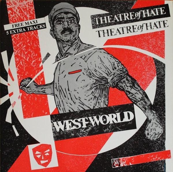 LP gebruikt - Theatre Of Hate - Westworld, Cd's en Dvd's, Vinyl | Rock, Zo goed als nieuw, Verzenden
