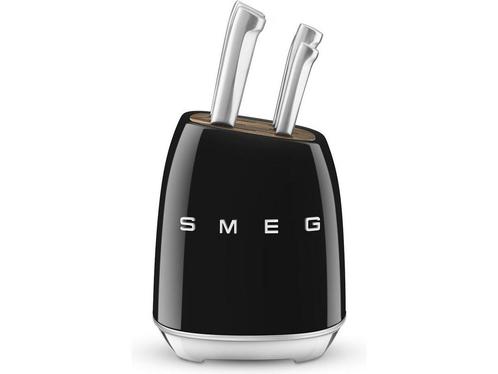 SMEG KBSF02BL - Messenblok - Inclusief 6 hoogwaardige messen, Huis en Inrichting, Woonaccessoires | Overige, Zo goed als nieuw