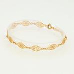 Zonder Minimumprijs - Armband - 14 karaat Geel goud, Sieraden, Tassen en Uiterlijk, Armbanden, Nieuw