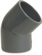 Pvc knie 45°, 2x inwendig lijm-250 mm, 10 bar, Doe-het-zelf en Verbouw, Buizen en Afvoer, Verzenden, Nieuw