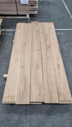Restpartij 24 m2 eiken multiplank, behandeld, Doe-het-zelf en Verbouw, Plank, Zo goed als nieuw, Minder dan 25 mm, Ophalen