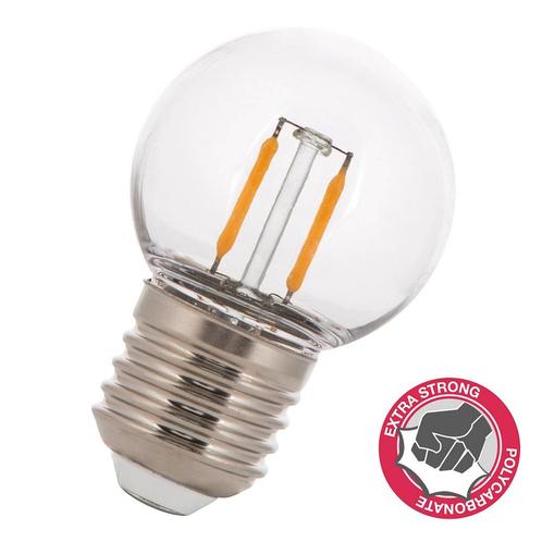 Bailey LED kogellamp E27 2W 200lm 2700K stootvast Niet-Di..., Huis en Inrichting, Lampen | Overige, Nieuw, Ophalen of Verzenden