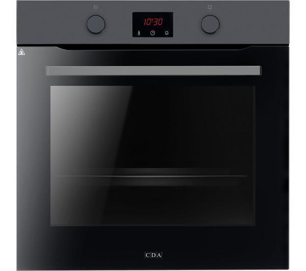 CDA SC050BL  - Inbouwoven  - 77L  - Zwart, Witgoed en Apparatuur, Ovens, Inbouw, Hete lucht, Nieuw, Oven met grill, 45 tot 60 cm