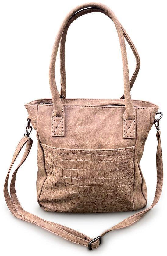 THL Design  Dames Handtas Schoudertas Shopper Bruin, Sieraden, Tassen en Uiterlijk, Tassen | Damestassen, Bruin, Nieuw, Verzenden