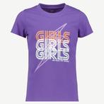 Osaga meisjes sport T-shirt met opdruk paars maat 110/116, Verzenden, Nieuw