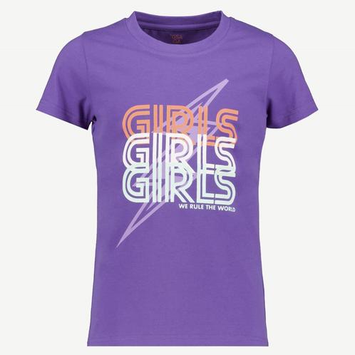 Osaga meisjes sport T-shirt met opdruk paars maat 110/116, Kleding | Dames, Sportkleding, Nieuw, Verzenden