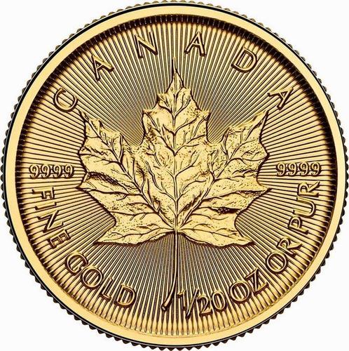 $1 - Goud .999 - 2025 - Mapple Leaf fine gold, Postzegels en Munten, Edelmetalen en Baren
