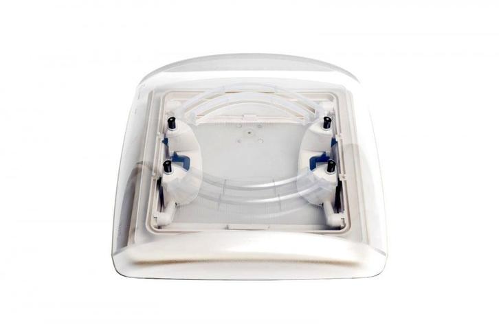 MPK Dakluik VisionVent S Eco Wit 28x28cm Vliegenhor, Caravans en Kamperen, Camper-accessoires, Ophalen of Verzenden